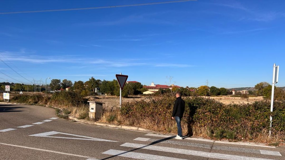 Imagen de la rotonda de acceso a la cárcel. ECB