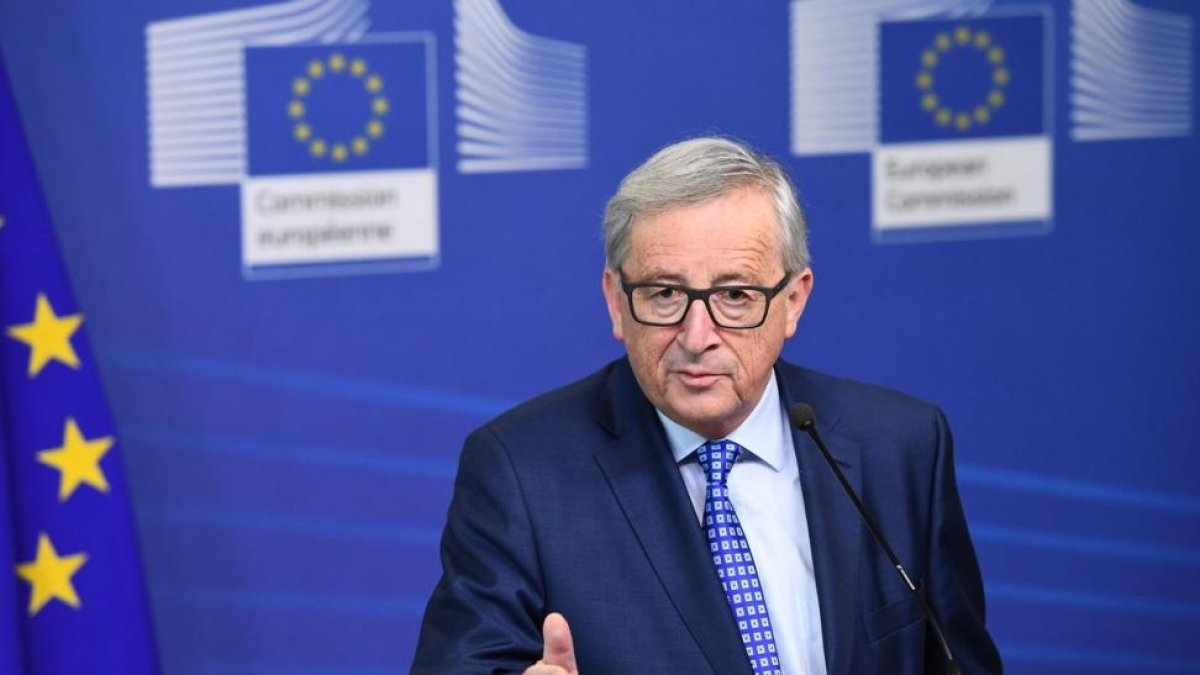 El presidente de la Comisión Europea, Jean-Claude Juncker.-EMMANUEL DUNAND