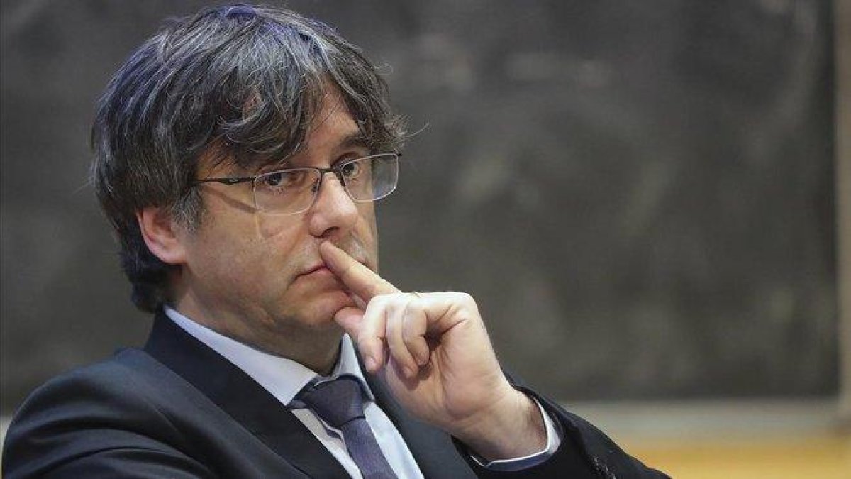Carles Puigdemont.-