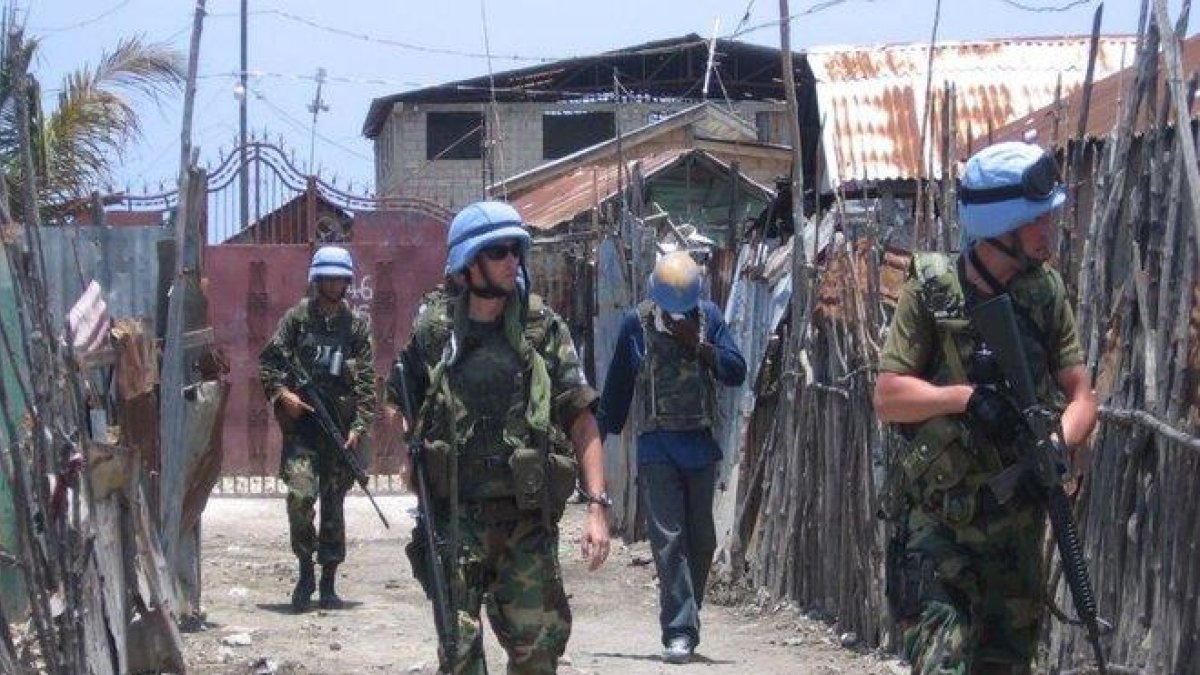 Una unidad de los cascos azules de la ONU.-AP