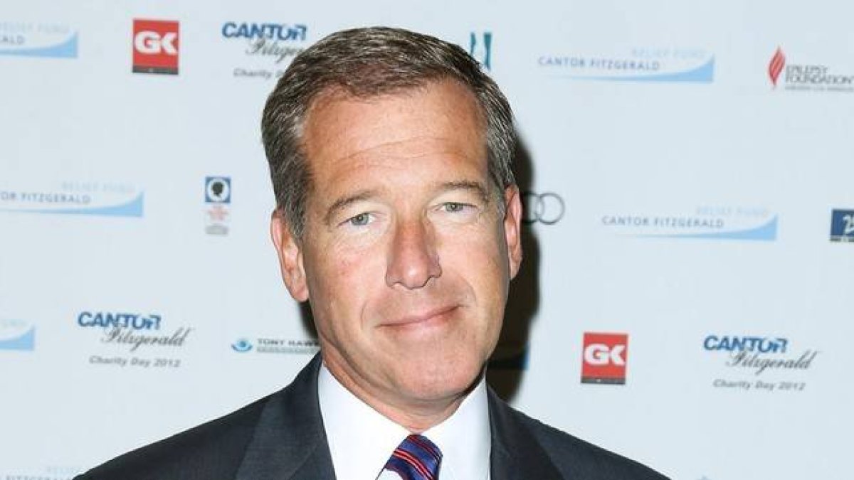 El presentador de la NBC Brian Williams.-Foto: AP Photo/Starpix, Andrew Toth