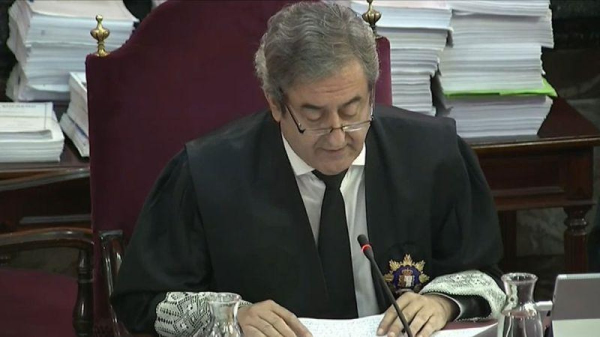 El fiscal Javier Zaragoza defiende que juicio del procés es en defensa de la democracia.-EUROPA PRESS