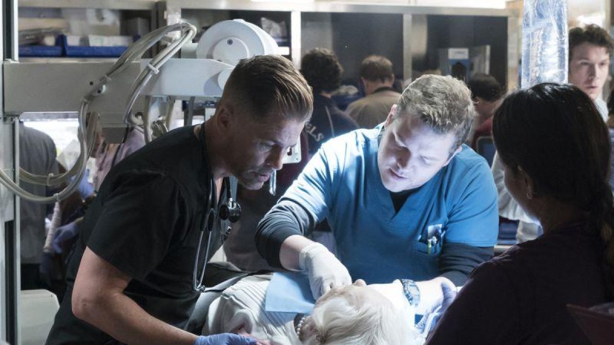 Rob Lowe en un episodio de 'Código Negro' (CBS).-Monty Brinton / ABC Studios