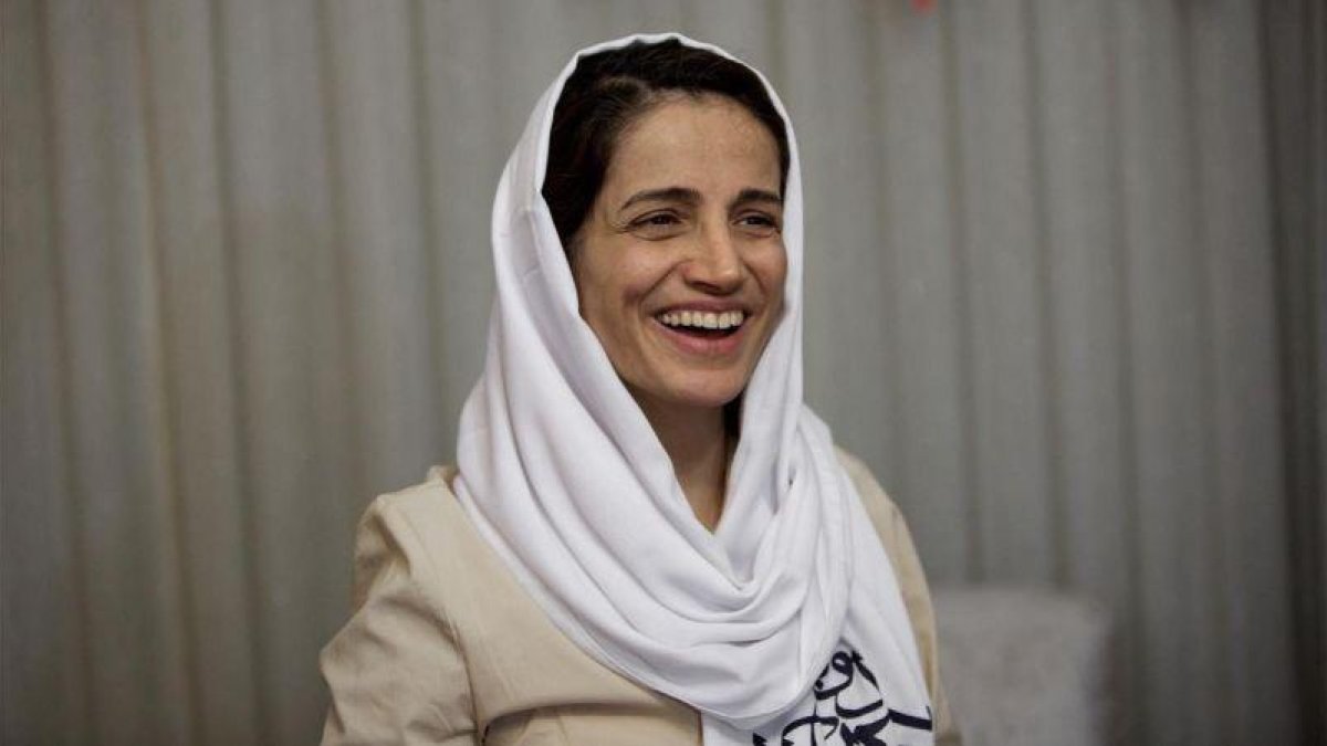 Nasrin Sotoudeh, en septiembre del 2018.-AFP / BEHROUZ MEHRI