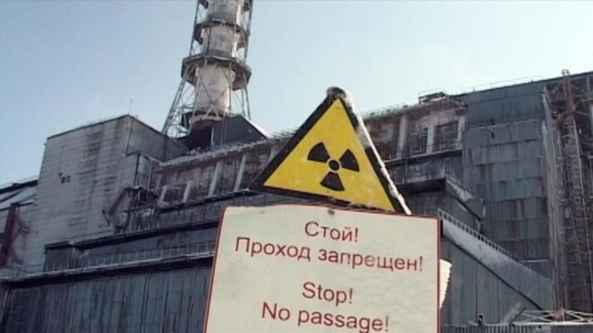 La central nuclear de Chernóbil, en Ucrania, tras el accidente de 1986.-