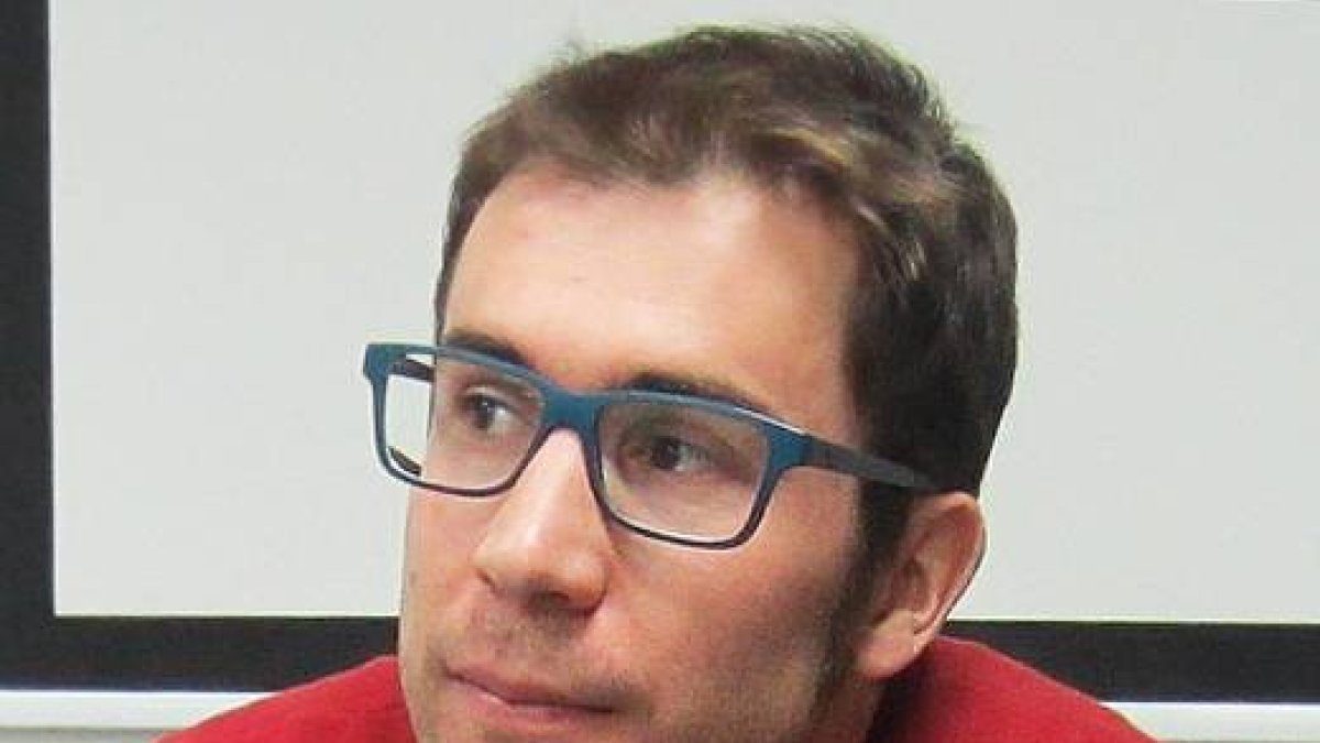 El representante sindical, Javier Puente-L. V.