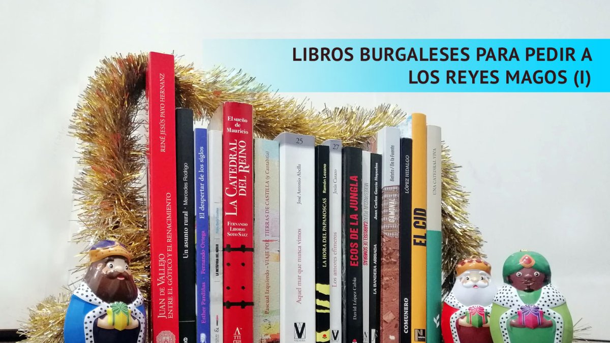 Algunos libros de autores burgaleses publicados en los últimos meses son una buena opción para incluir en la carta a los Reyes Magos. DARÍO GONZALO