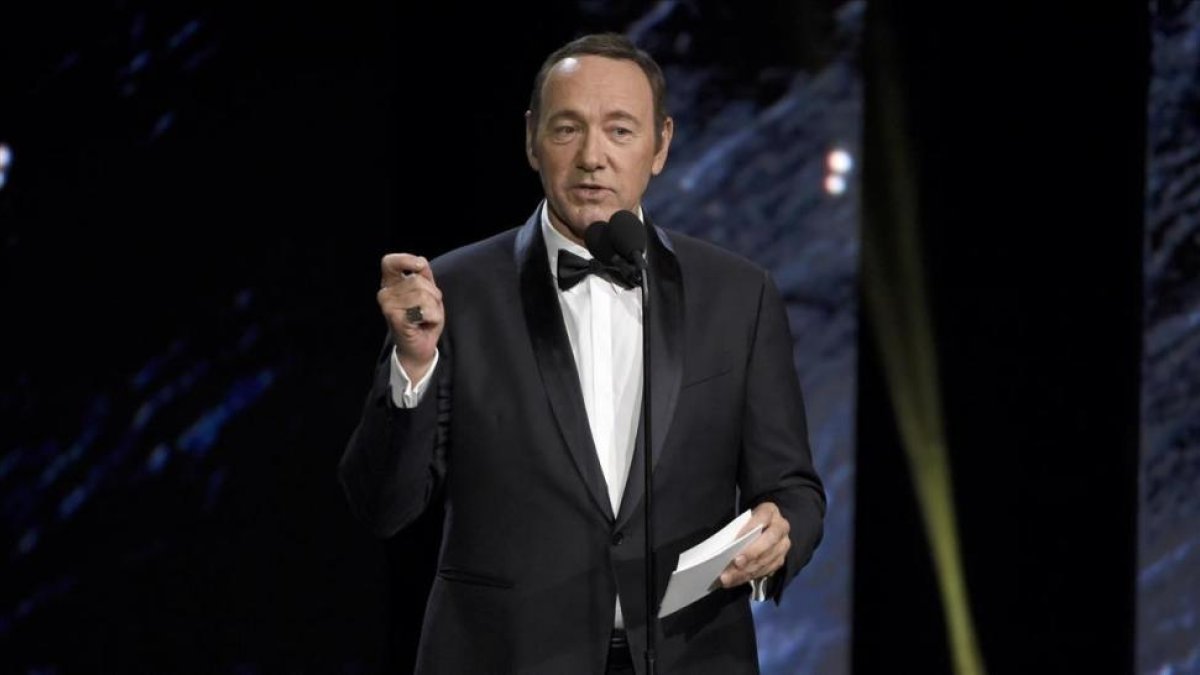 Kevin Spacey en octubre de este año en los premios BAFTA-CHRIS PIZZELLO