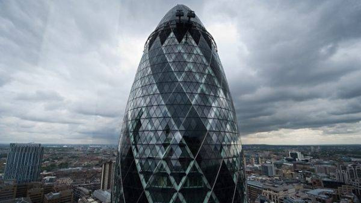 'The Gherkin' en el 2012.-Foto: LEON NEAL / AFP