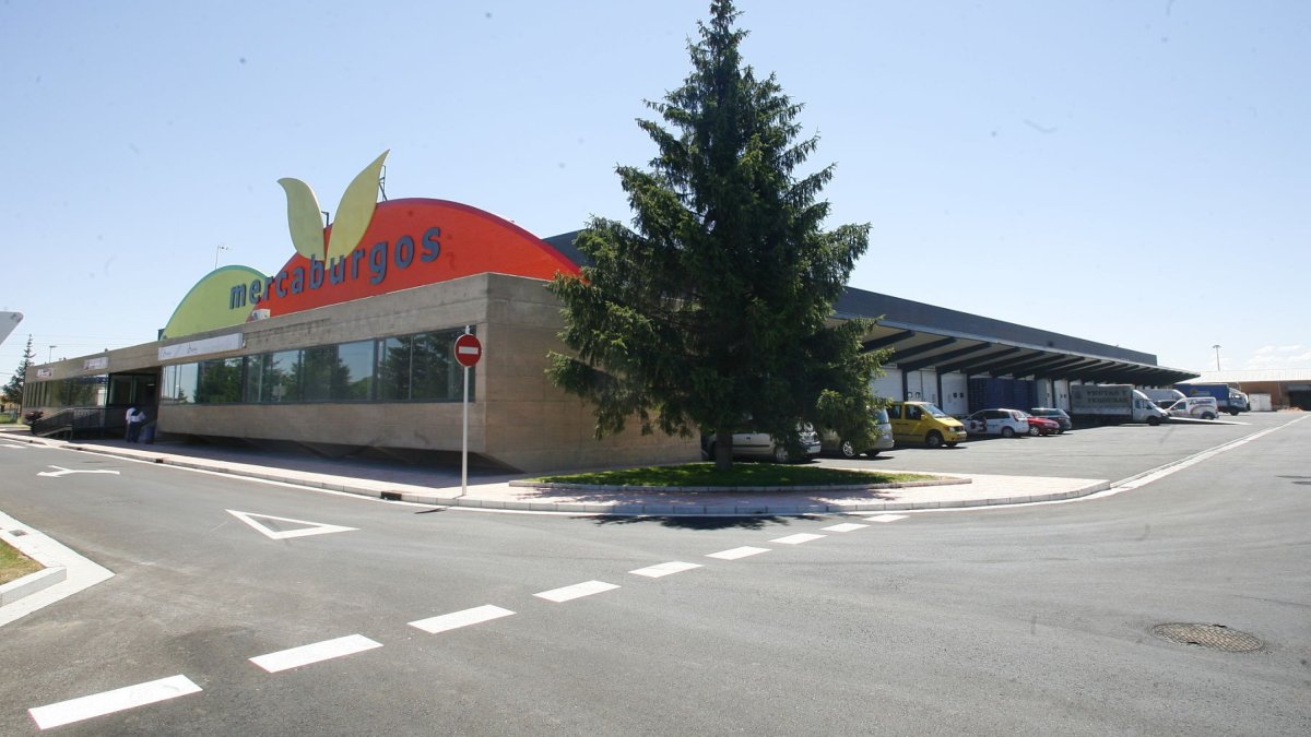 Mercaburgos, en el barrio de Villafría. ECB
