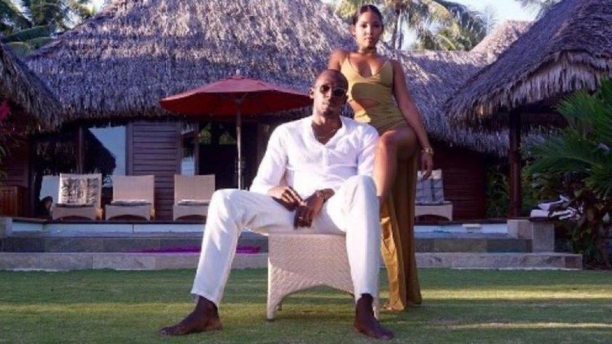 Usain Bolt y Kasi Bennett se comprometen en Bora Bora tras la infidelidad del atleta.-INSTAGRAM