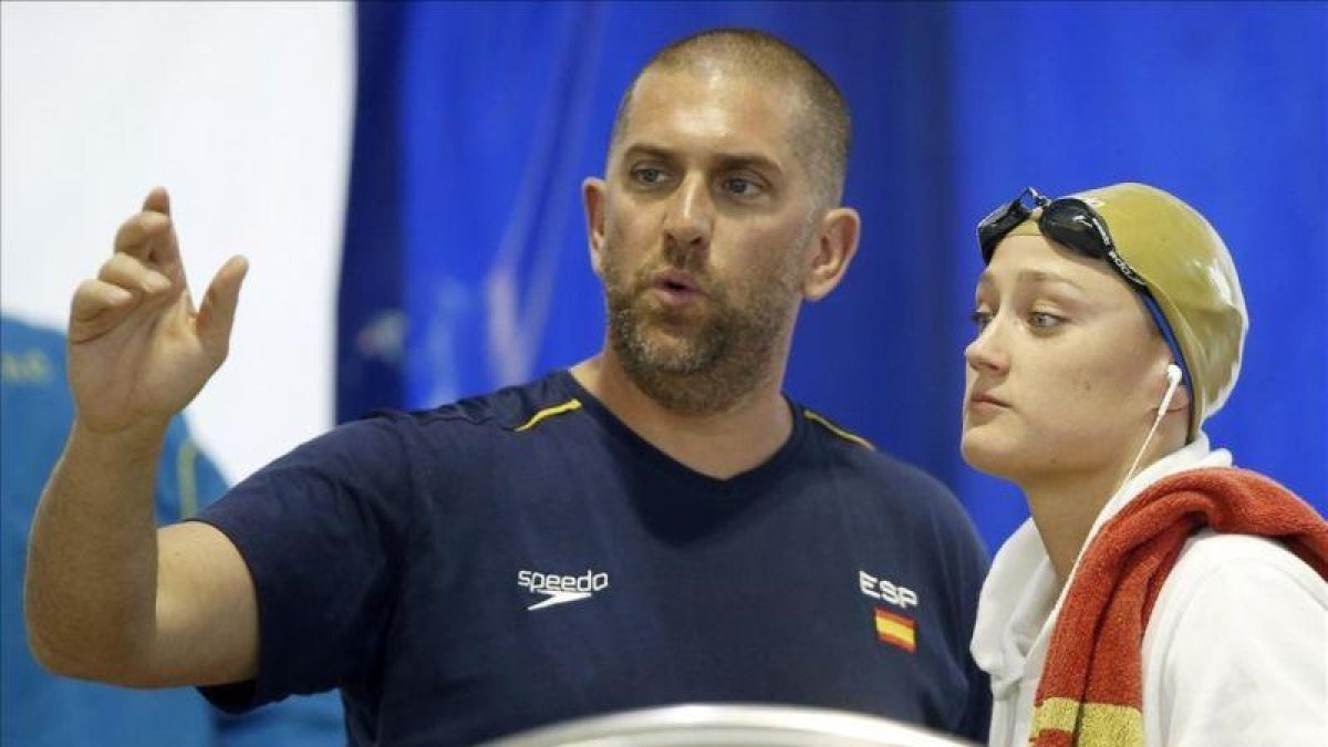 Vergnoux junto a Belmonte, en una prueba del 2016 en el Sabadell-Andreu Dalmau / EFE