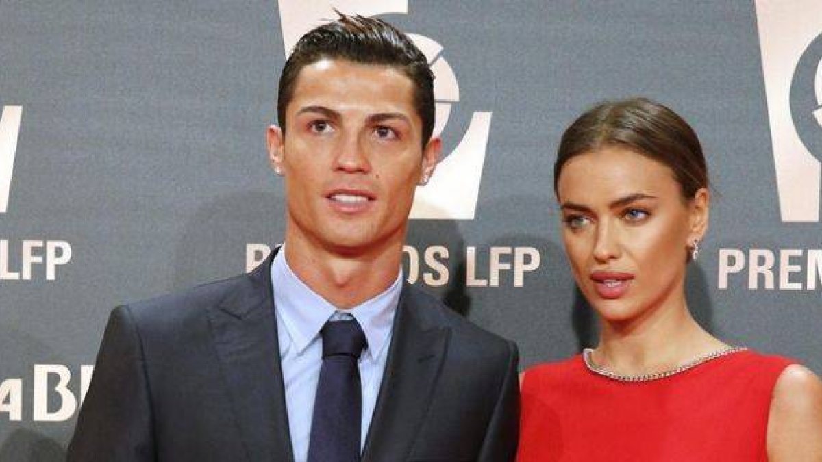 Cristiano Ronaldo e Irina Shayk, en los premios LFP celebrados en Madrid en octubre del 2014.-Foto: EFE / ALBERTO MARTÍN
