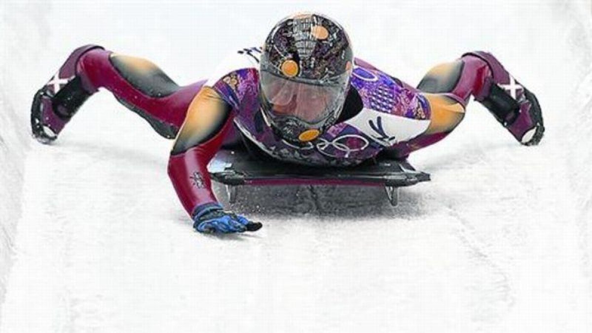 Ander Mirambell, ayer, en su primera manga.-AFP / LEON NEAL