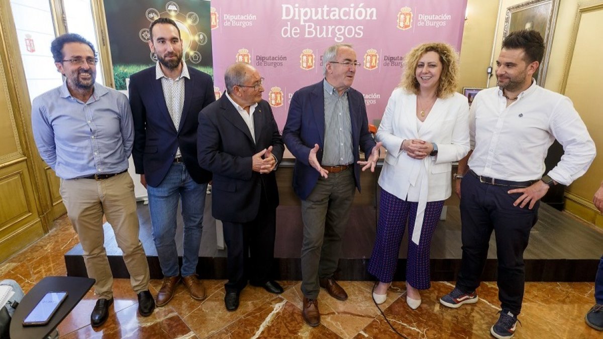 Presentación del programa 'Revuelta Rural' en la Diputación de Burgos. SANTI OTERO