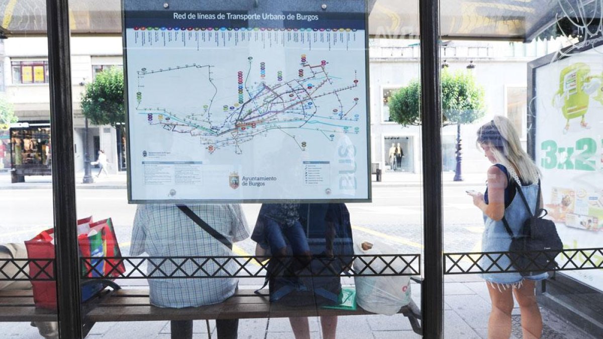 Los retrasos o el cambio de líneas y paradas han sido las cuestiones que más han preocupado en 2018.-ISRAEL L. MURILLO