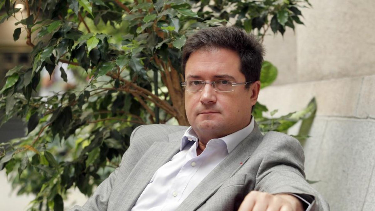 El portavoz del Grupo Parlamentario Socialista en el Senado, Óscar López.-ICAL