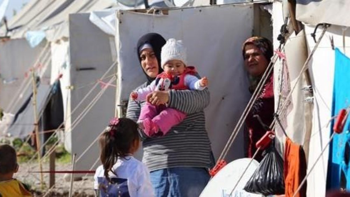 Refugiados sirios en un campo de refugiados de Osmaniye (Turquía), el 15 de diciembre.-AFP / ADEM ALTAN