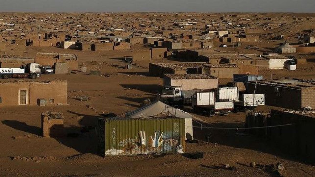 Campo de refugiados de saharauis en Tinduf, al sur de Argelia.-REUTERS / ZOHRA BENSEMRA