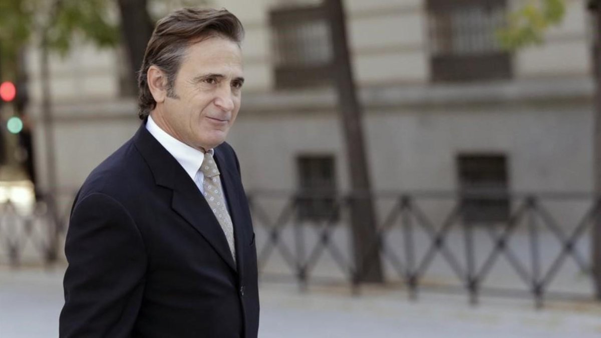 Josep Pujol Ferrusola, en noviembre del 2015, cuando acudió a declarar como imputado en la Audiencia Nacional.-EFE/ ZIPI