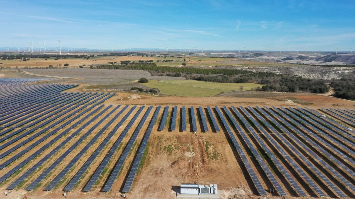 El primer proyecto fotovoltaico de Iberdrola en Castilla y León está en Revilla Vallejera, en Burgos.