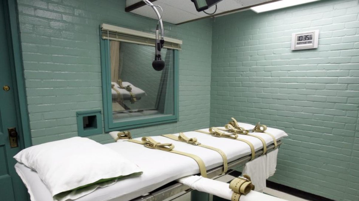 Sala de ejecución de la prisión de Huntsville, en Texas, en una foto del 2008.-AP
