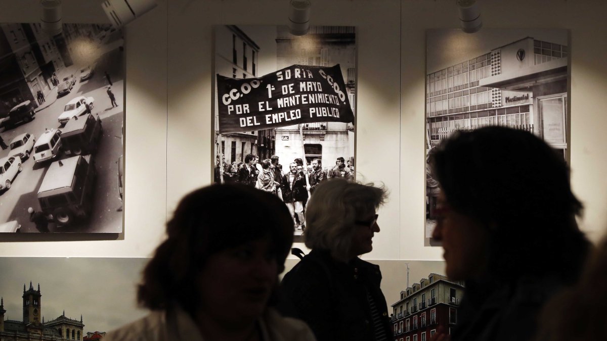 CCOO celebró con una exposición itinerante sus primeros 40 años. ICAL