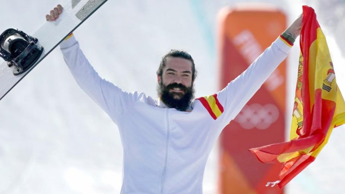 Regino Hernández muestra su felicidad en PyeongChang-SERGEI ILNITSKY (EPA)
