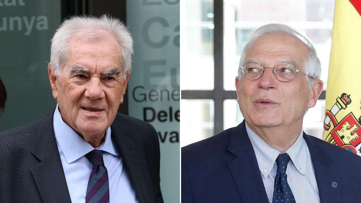 Ernest Maragall y Josep Borrell-