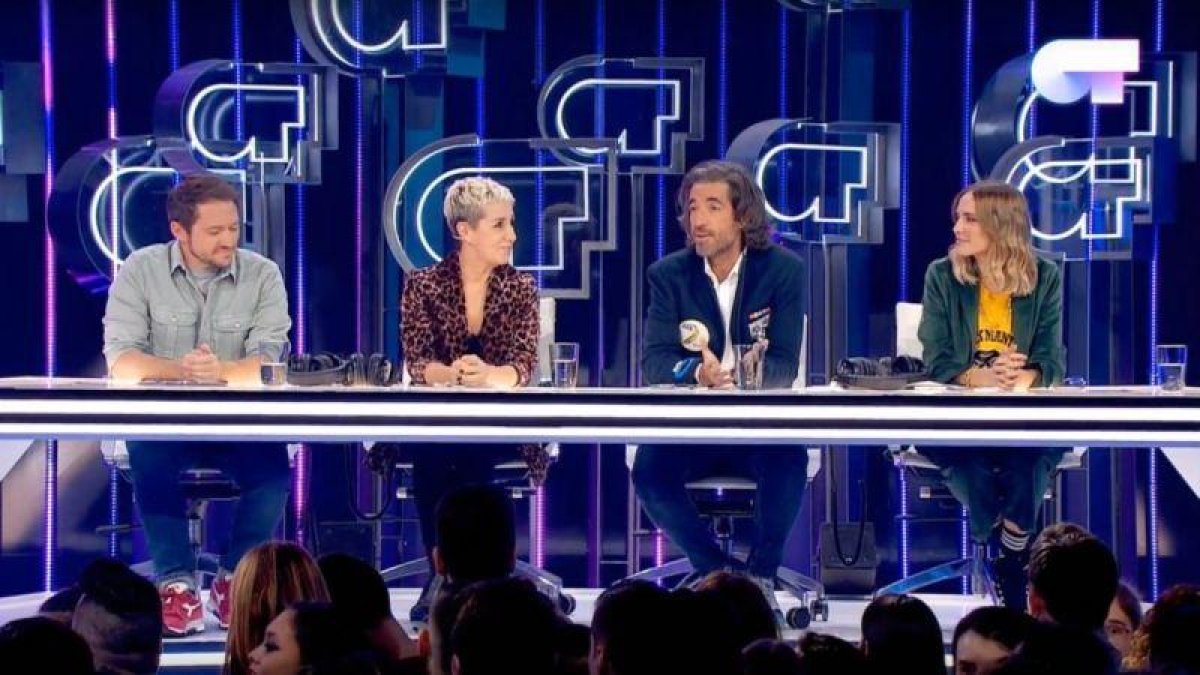 El jurado de OT 2018 durante la gala 7.-TWITTER (OT 2018)