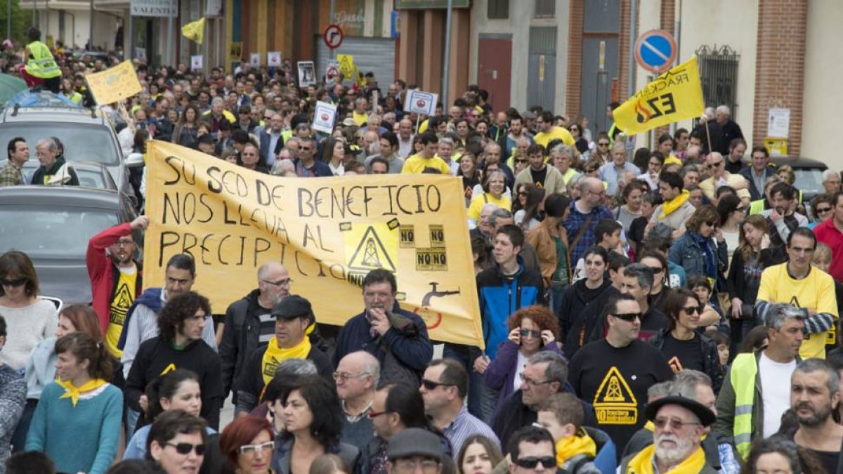 Los manifestantes llegaron de diversos puntos de la provincia y regiones vecinas-ICAL