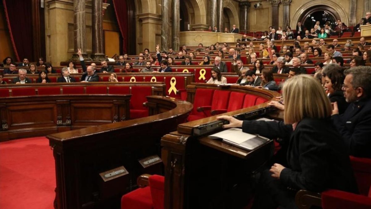 Pleno del Parlament.-ELISENDA ROSANAS