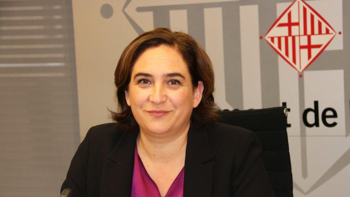 a alcaldesa de Barcelona, Ada Colau.-ACN