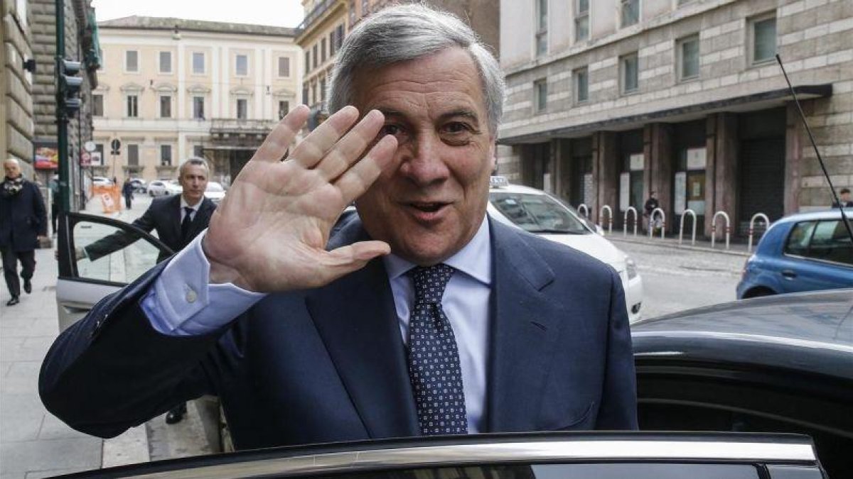 Antonio Tajani, en Roma, el viernes 2 de marzo del 2018.-EFE / FABIO FRUSTACI