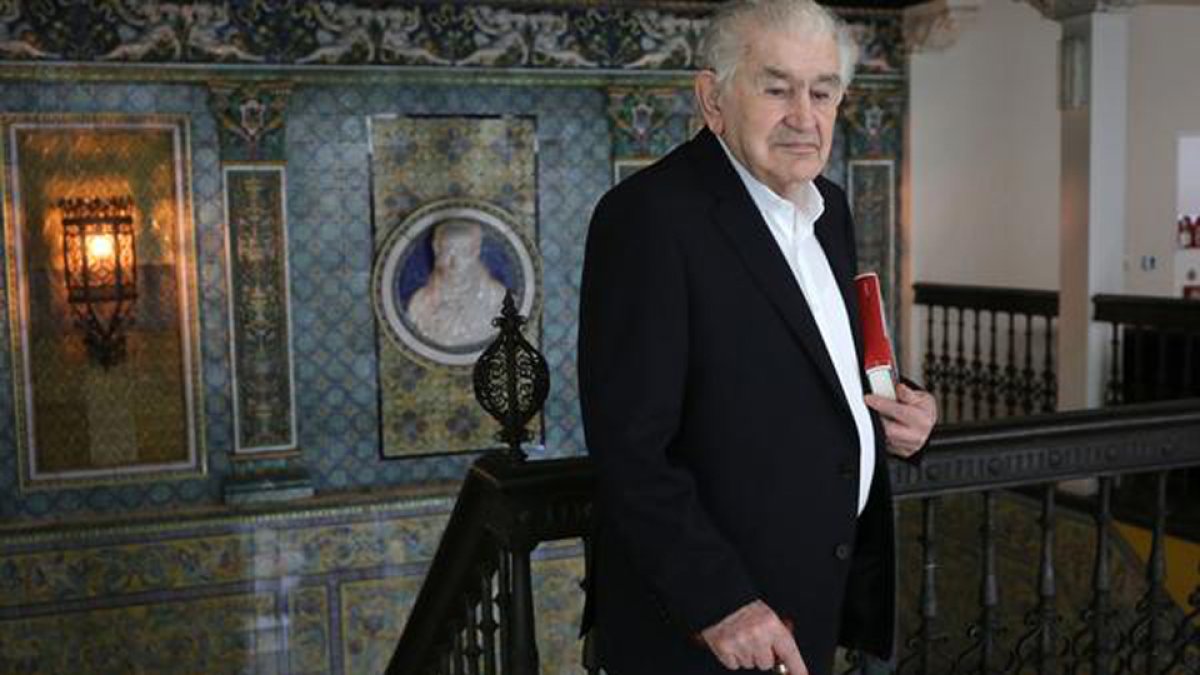 El poeta Antonio Gamoneda presenta 'La pobreza', el segundo volumen de sus memorias.