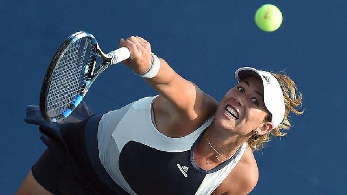 La tenista hispanovenezolana Garbiñe Muguruza.-AFP / JEWEL SAMAD