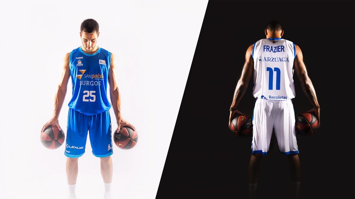 Parte delantera de la primera equipación y trasera de la segund-SAN PABLO BURGOS