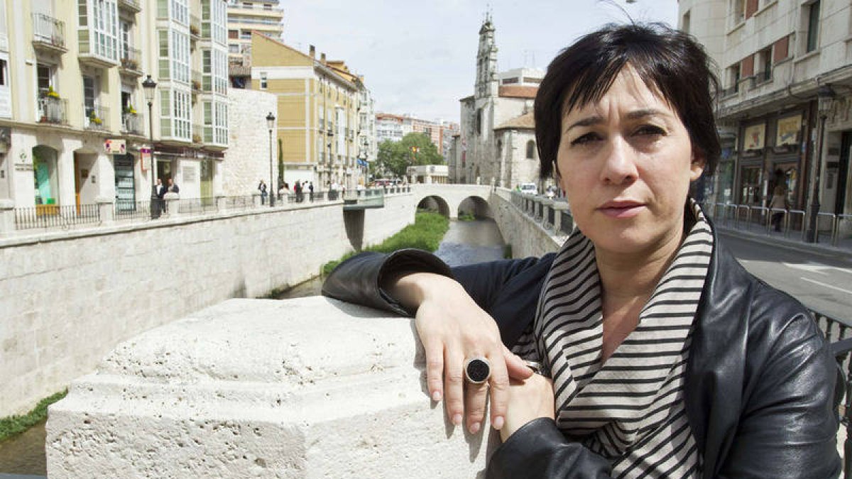 La escenógrafa burgalesa Elisa Sanz. I. L. M.