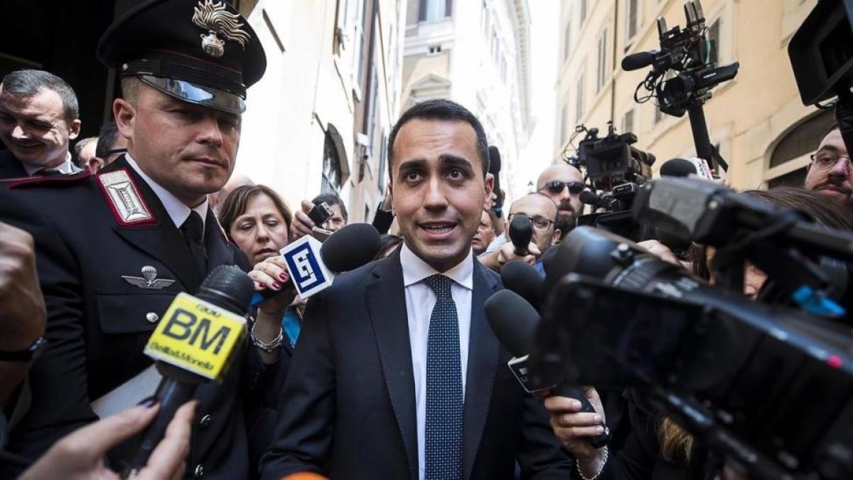 El líder del Movimiento Cinco Estrellas (M5S), Luigi di Maio.-EFE