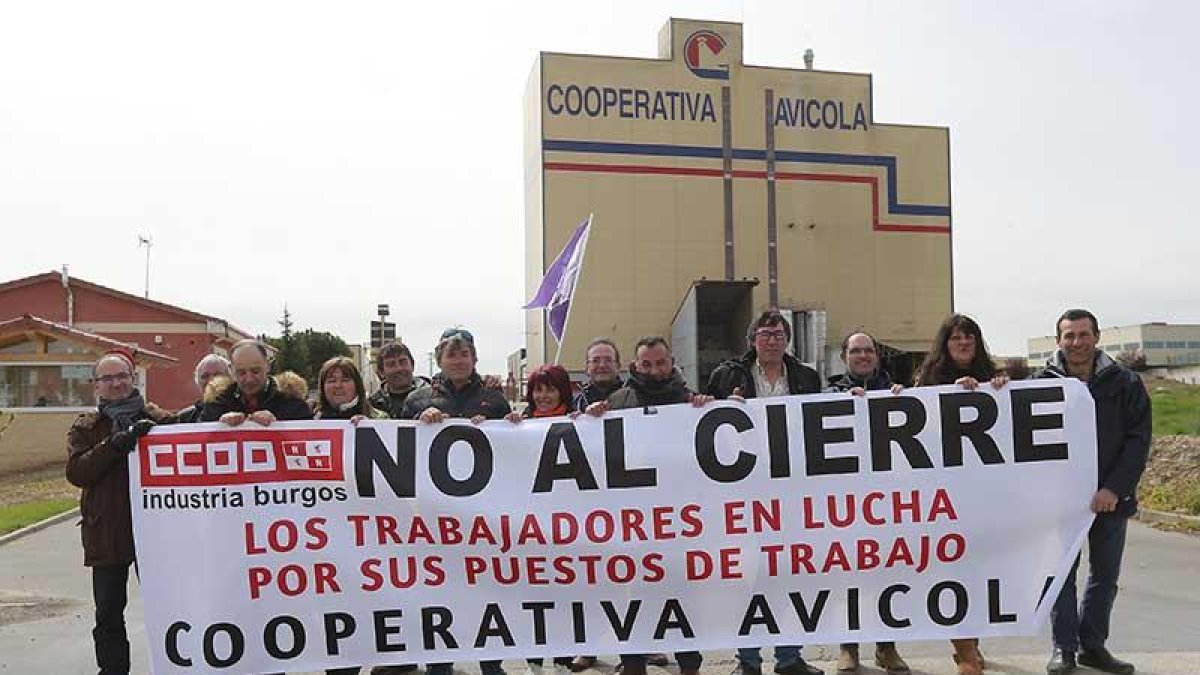 La plantilla mostró su disconformidad ante los 30 despidos que la empresa proponía en un principio-Raúl G. Ochoa