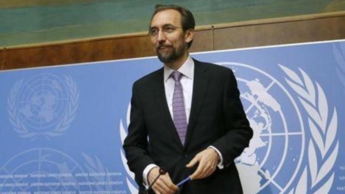 Zeid Ra'ad Al Hussein, Alto Comisionado de la ONU para los Derechos Humanos, en una imagen de archivo.-