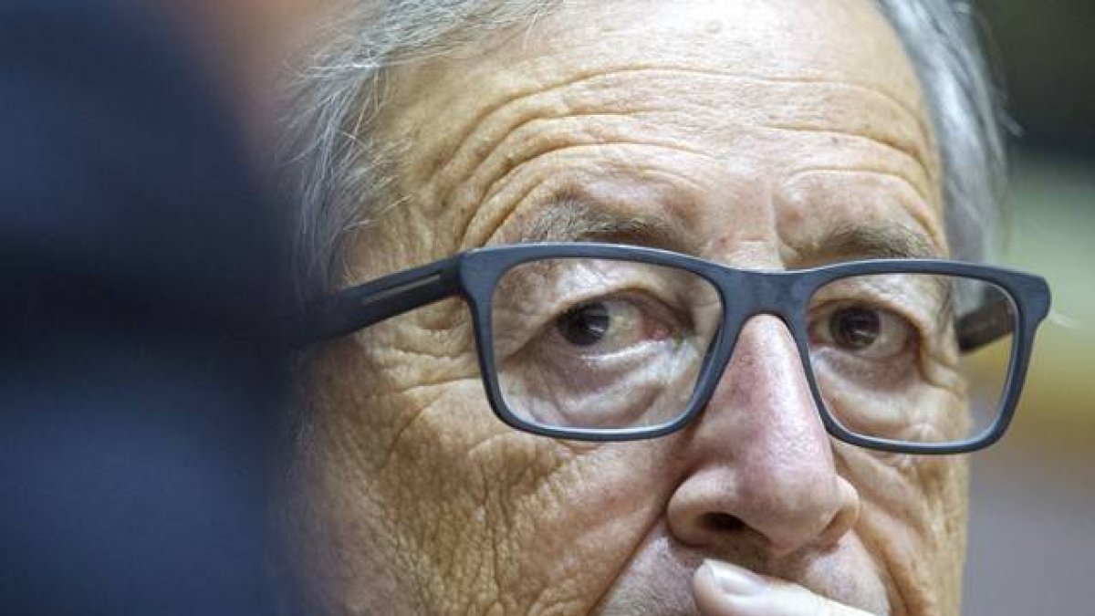 El presidente de la Comisión Europea, Jean-Claude Juncker, el pasado 17 de septiembre.-REUTERS / YVES HERMAN