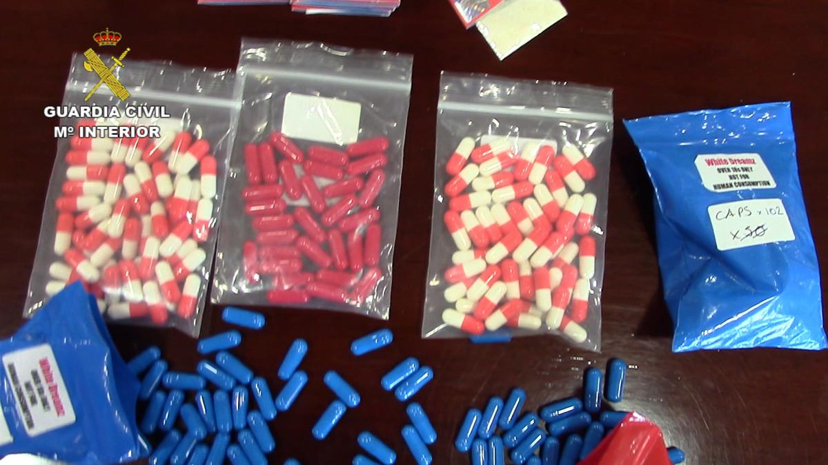 Drogas decomisadas por la Guardia Civil. /-GUARDIA CIVIL