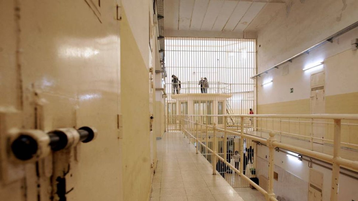 Interior del Centro penitenciario de Burgos.-ISRAEL L. MURILLO