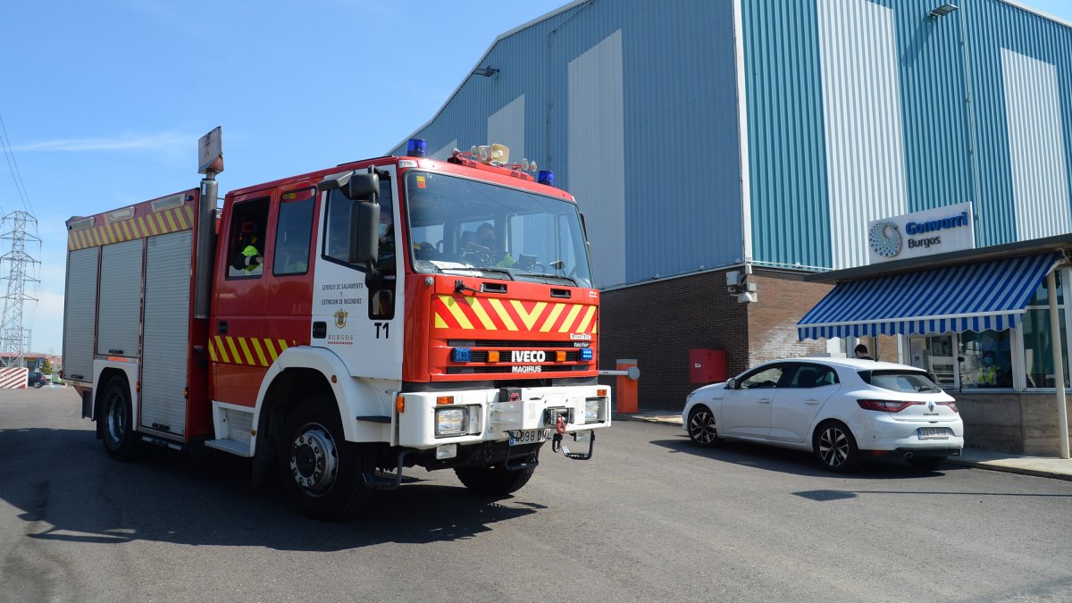 Accidente laboral con dos fallecidos en la fábrica burgalesa de Gonvarri. ICAL