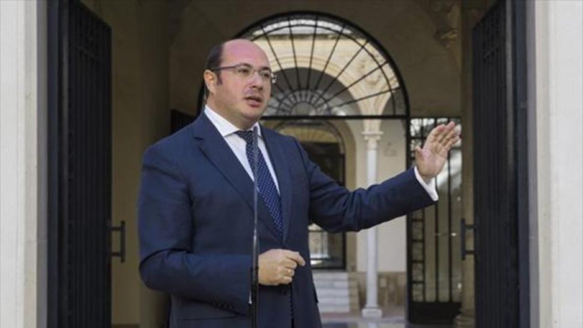 Pedro Antonio Sánchez, presidente de Murcia.-EFE