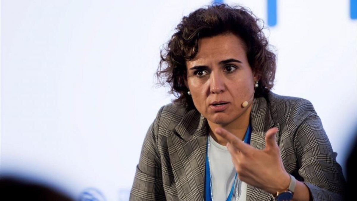La exministra de Sanidad Dolors Montserrat.-RAÚL CARO