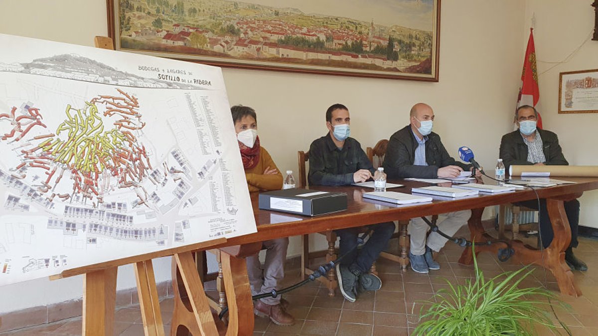 Presentación del estudio sobre las bodegas subterráneas de Sotillo. ECB