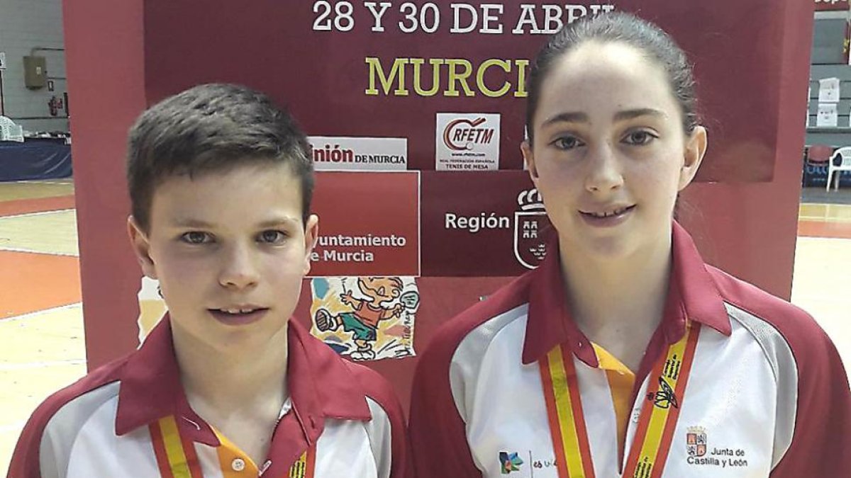 Daniel Berzosa y Elvira Rad subieron al podio en el Nacional-ECB