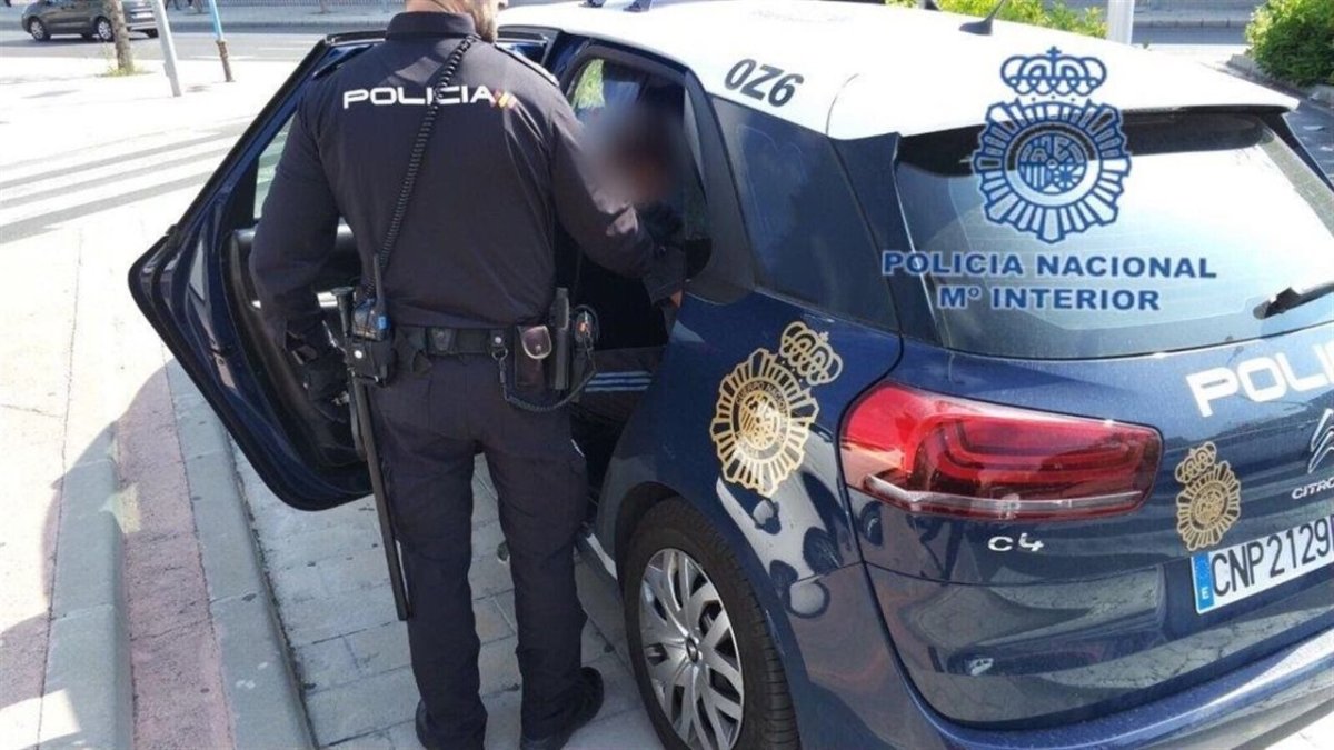 Imagen de archivo de una detención. POLICÍA NACIONAL